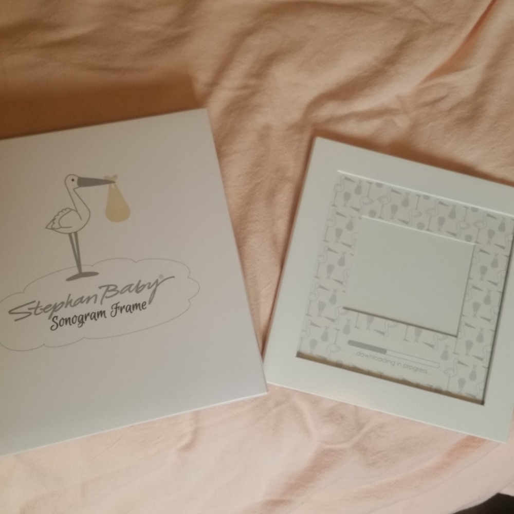 Stephan baby sonogram picture frame